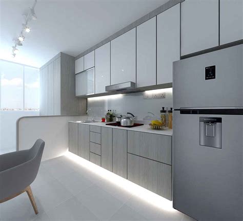 Stainless Steel Kitchen Cabinet Renovation Singapore 